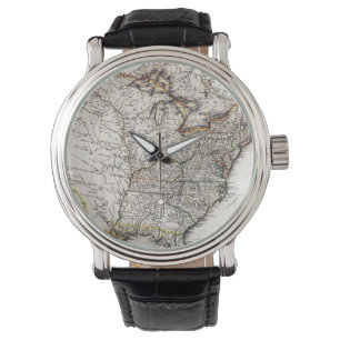 RELOJ DE PULSERA MAPA DE AMÉRICA, 1809