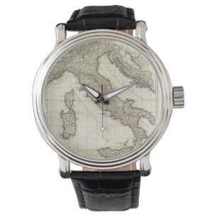 Reloj De Pulsera Mapa de época de Italia (1770)