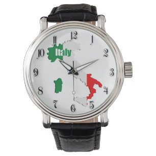 Reloj De Pulsera Mapa de Italia
