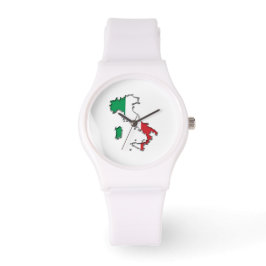 Reloj De Pulsera Mapa de Italia Watch