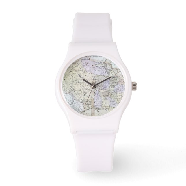 Reloj De Pulsera MAPA DE LOS ESTADOS UNIDOS, c1812 (Anverso)