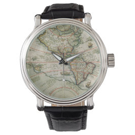 Reloj De Pulsera Mapa del Antiguo Mundo de las Américas, Theodor de