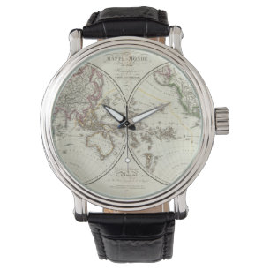 Reloj De Pulsera Mapa del atlas de París