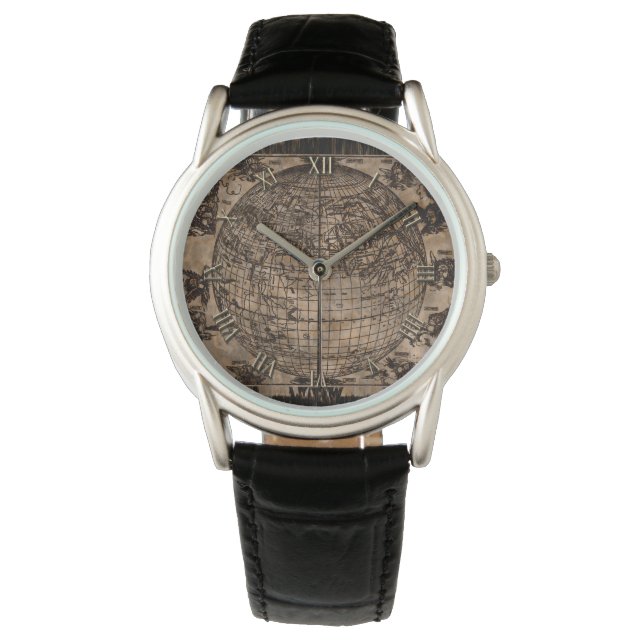 Reloj De Pulsera Mapa del Viejo Mundo Viejo (Anverso)