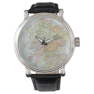 RELOJ DE PULSERA MAPA: ESCOCIA