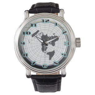 Reloj De Pulsera Mapa estacional de gleasones planos de la Tierra d