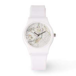 RELOJ DE PULSERA MAPA: INDIAS ORIENTALES, 1670