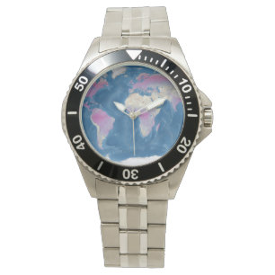 Reloj De Pulsera Mapa mundial