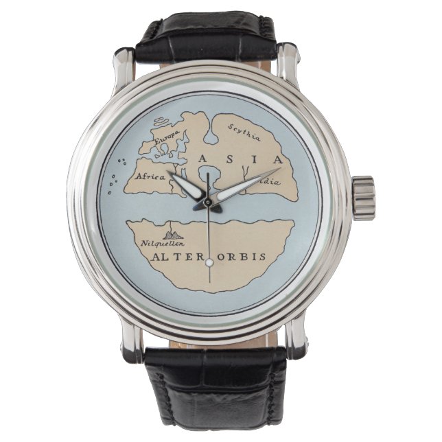 RELOJ DE PULSERA MAPA MUNDIAL, SIGLO I (Anverso)