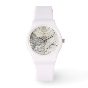 RELOJ DE PULSERA MAPA: PACÍFICO NORTE