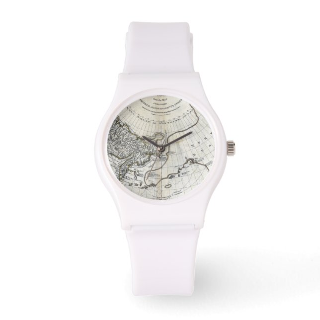 RELOJ DE PULSERA MAPA: PACÍFICO NORTE (Anverso)