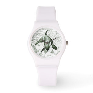 Reloj De Pulsera Mapa Verde de Orca