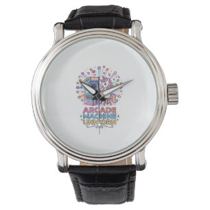 Reloj De Pulsera Máquina de Arcade de Unicornio Arte de Unicornio L
