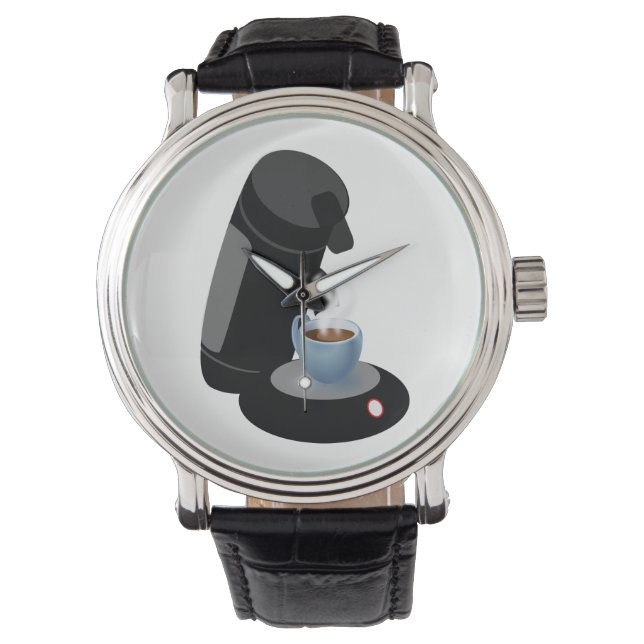 Reloj De Pulsera Máquina de café (Anverso)