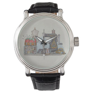 Reloj De Pulsera Máquina de coser manual