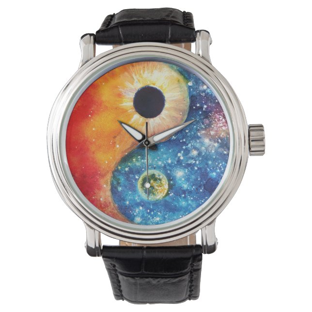 Reloj De Pulsera máquina de tiempo yin-yang (Anverso)