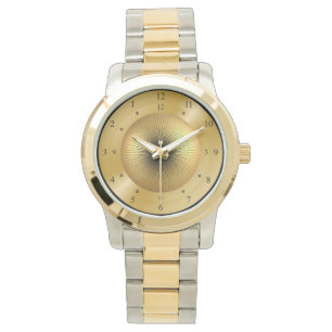 Reloj De Pulsera Máquina del tiempo ~ Agujero negro dorado ~ Viaje 