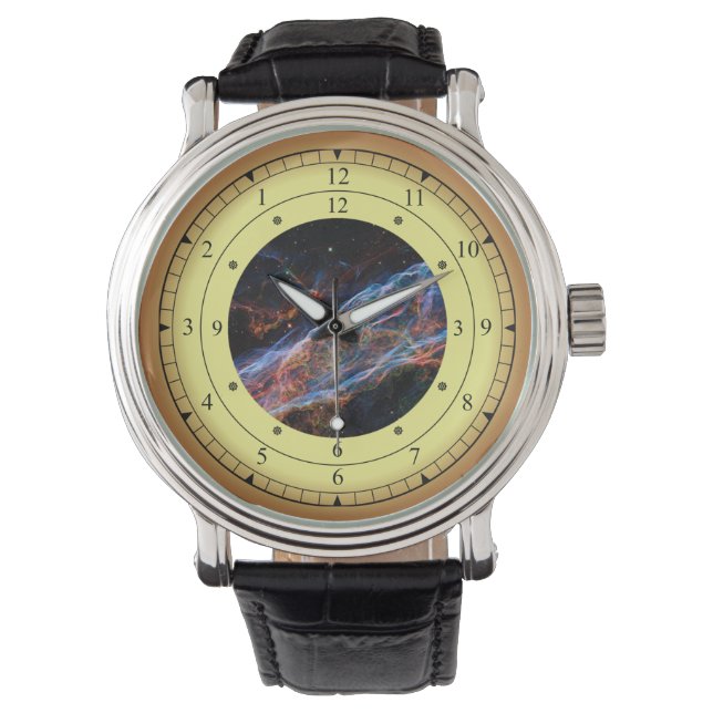 Reloj De Pulsera Máquina del tiempo ~ Veil Nebulosa ~ Time Portal ~ (Anverso)