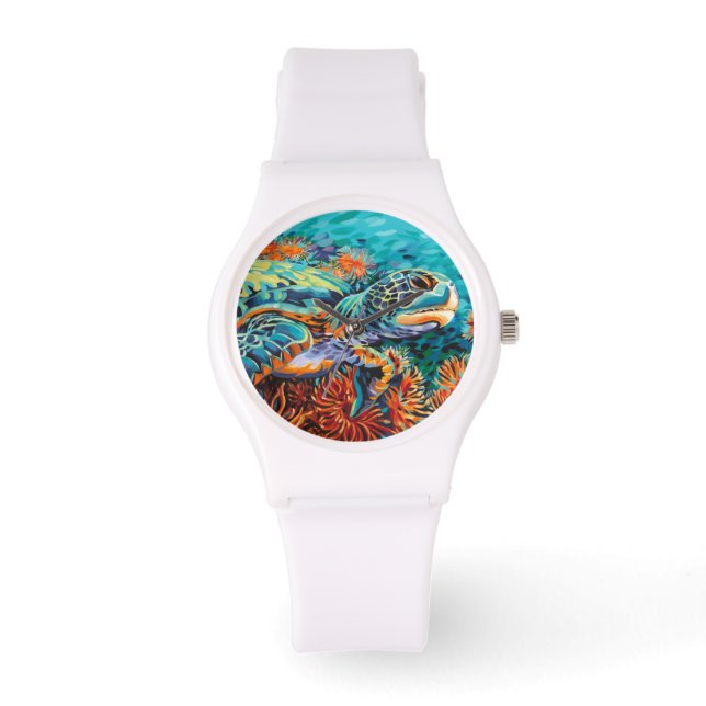 Reloj De Pulsera Mar corazón (Anverso)