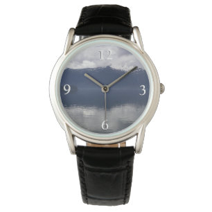 Reloj De Pulsera Mar de Alaska en tonos azules