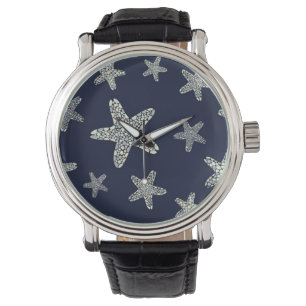 Reloj De Pulsera Mar De Patrón Starfish