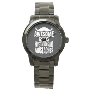 Reloj De Pulsera Maravillosos Dads Tienen Tattoos Black Watch