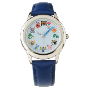 RELOJ DE PULSERA MARAVILLOSOS NIÑOS OBSERVAN, DISEÑO ZODIAC CHINO