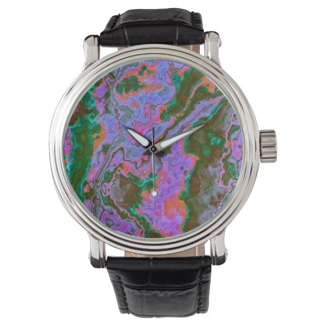 Reloj De Pulsera Marble agrio (Anverso)