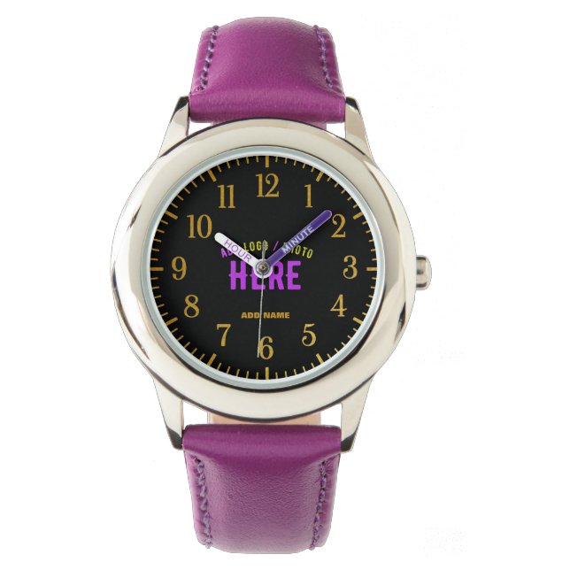 RELOJ DE PULSERA MARCA DE PERSONALIZABLE MODERNA ELEGANTE VERIFICAD (Anverso)