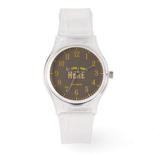 RELOJ DE PULSERA MARCA VERIFICADA DE CAFÉ DE PERSONALIZABLE ESTILO