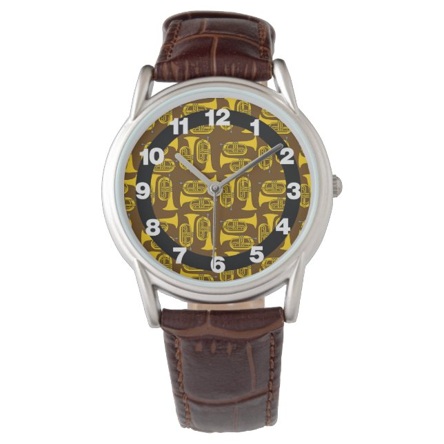 Reloj De Pulsera Marchando Baritone Crosshatch (Anverso)
