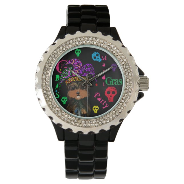Reloj De Pulsera Mardi GRAS (Anverso)
