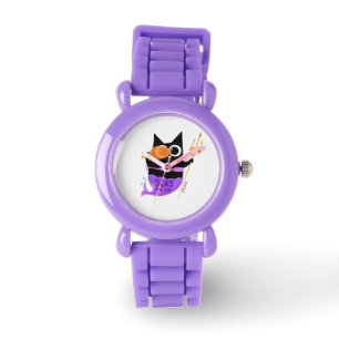 Reloj De Pulsera Mares del día - Wanda el gato niños mira