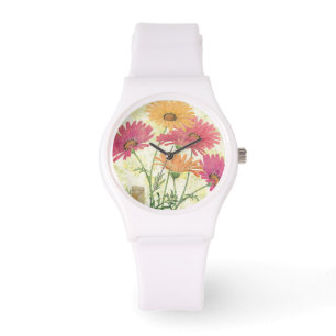 Reloj De Pulsera Margaritas decorativas