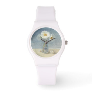 Reloj De Pulsera Margaritas y cáscaras