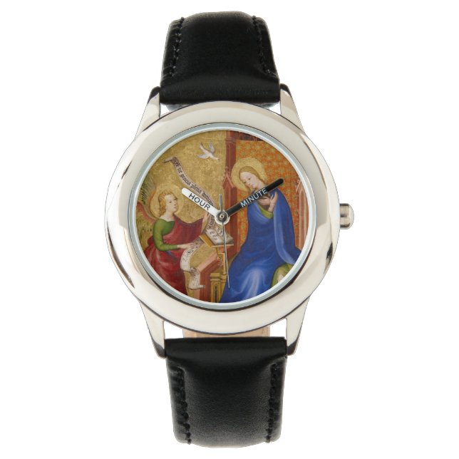 Reloj De Pulsera María y Ángel de la Anunciación (Anverso)