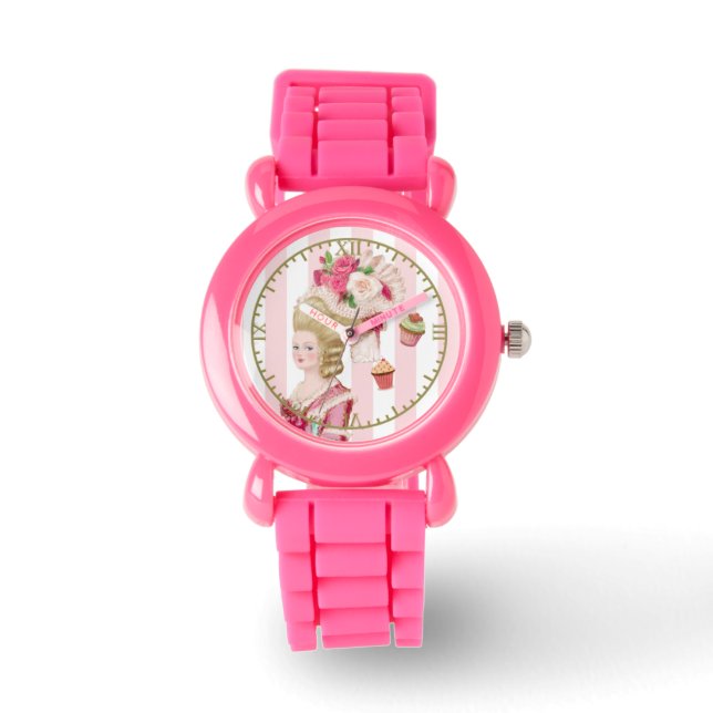 Reloj De Pulsera Marie Antoinette Déjenlos Comer Pasteles (Anverso)