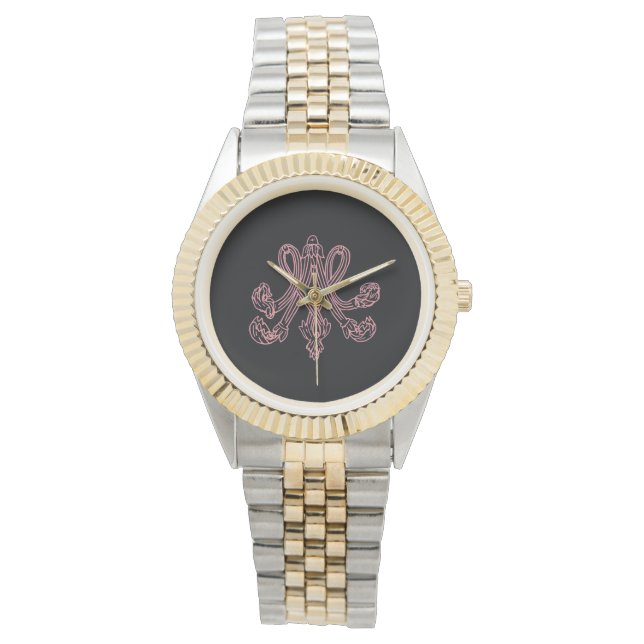Reloj De Pulsera Marie Antoinette - Monogramo - Monograma real (Anverso)