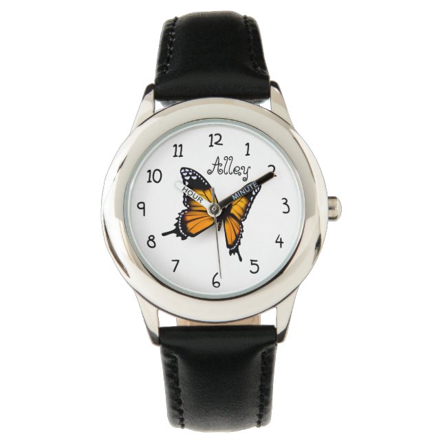 Reloj De Pulsera Mariposa (Anverso)