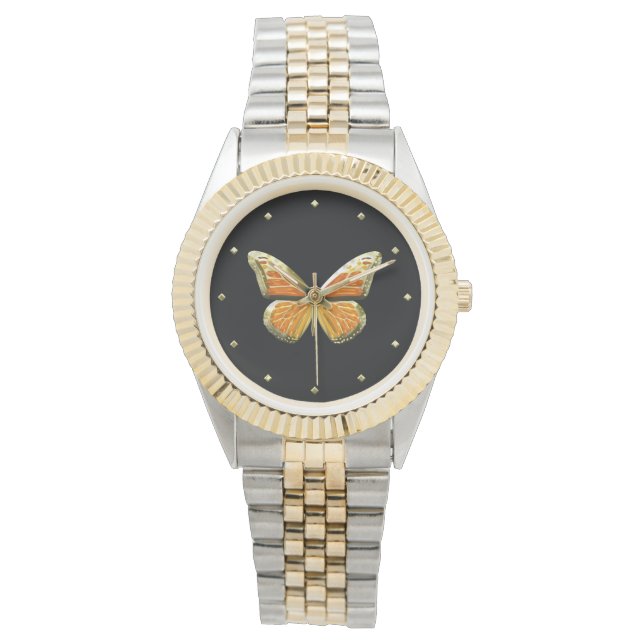 Reloj De Pulsera Mariposa (Anverso)