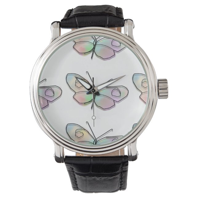 Reloj De Pulsera Mariposa alambre (Anverso)