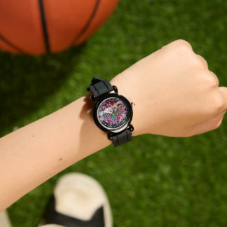 Reloj De Pulsera Mariposa Amanecer Creciente