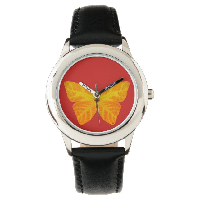 Reloj De Pulsera Mariposa Aspen Leaf 3 (Anverso)
