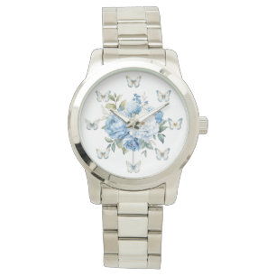 Reloj De Pulsera Mariposa azul