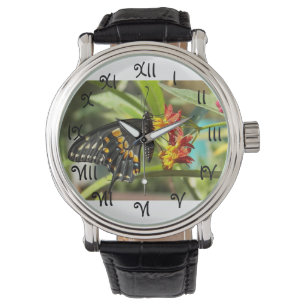 Reloj De Pulsera Mariposa Black Swallowtail #2-watch