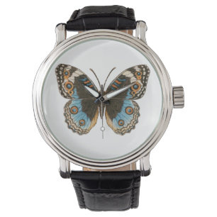Reloj De Pulsera Mariposa de Blue Pansy