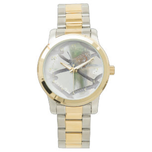 Reloj De Pulsera mariposa en la valla