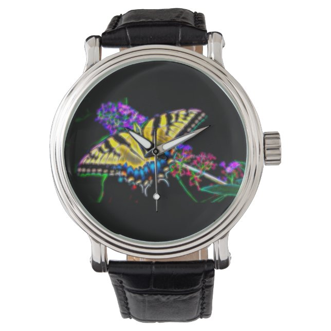 Reloj De Pulsera Mariposa estilizada (Anverso)