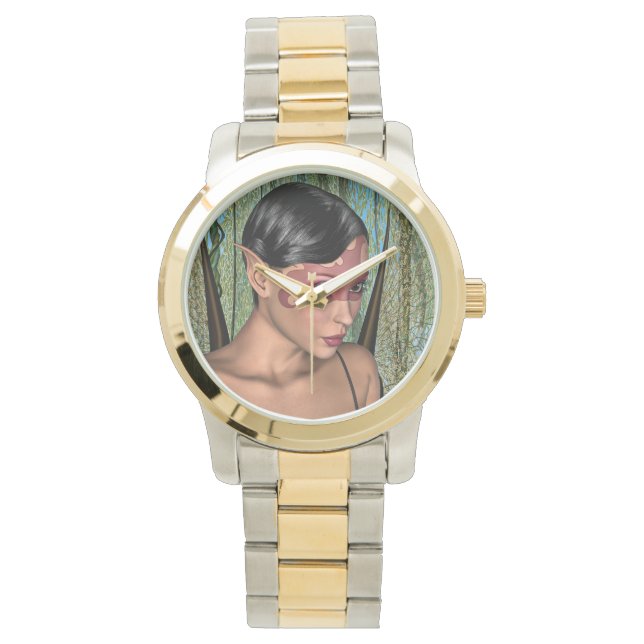 Reloj De Pulsera Mariposa Hada (Anverso)