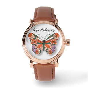 Reloj De Pulsera Mariposa inspiradora/cristiana/Dios es bueno
